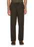 Main View - Click To Enlarge - FRESCOBOL CARIOCA - Oscar Elasticated Herringbone Slim Fit Pants