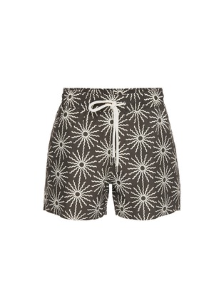 Main View - Click To Enlarge - FRESCOBOL CARIOCA - O'Sol Rio Print Swim Shorts