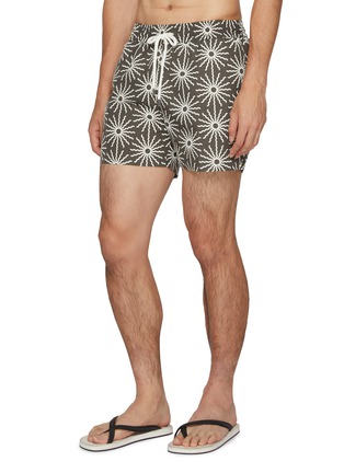 Figure View - Click To Enlarge - FRESCOBOL CARIOCA - O'Sol Rio Print Swim Shorts