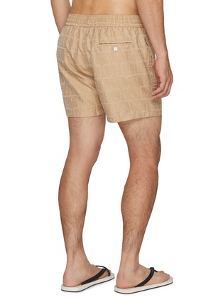Back View - Click To Enlarge - FRESCOBOL CARIOCA - O'Sol Rio Jacquard Swim Shorts