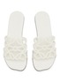 Detail View - Click To Enlarge - LOEWE - Petal Anagram Leather Slides