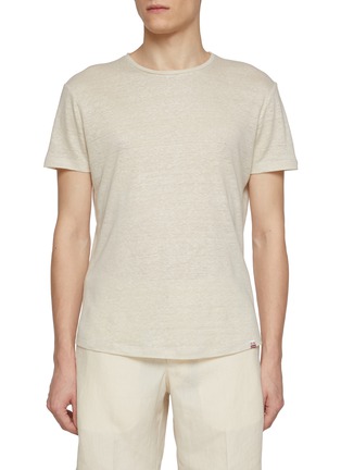 Main View - Click To Enlarge - ORLEBAR BROWN - Ob-T Linen T-Shirt