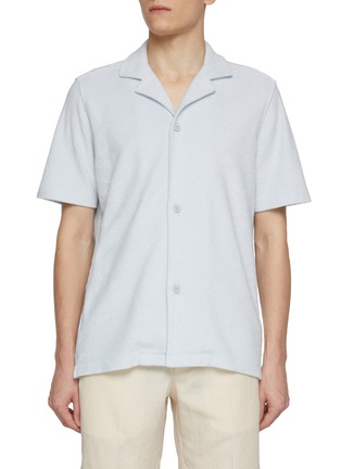 Main View - Click To Enlarge - ORLEBAR BROWN - Howell Cotton Towelling Shirt