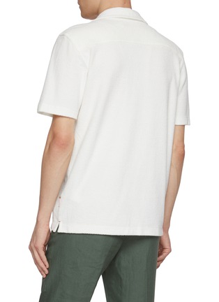 Back View - Click To Enlarge - ORLEBAR BROWN - Howell Cotton Towelling Shirt