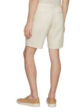 Back View - Click To Enlarge - ORLEBAR BROWN - Norwich Lino Linen Shorts
