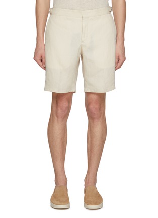 Main View - Click To Enlarge - ORLEBAR BROWN - Norwich Lino Linen Shorts