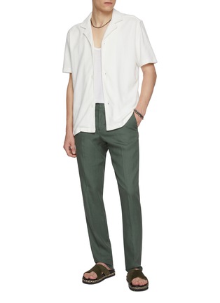 Figure View - Click To Enlarge - ORLEBAR BROWN - Griffon Lino Linen Pants