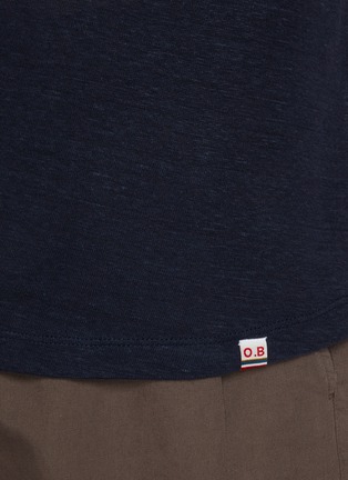  - ORLEBAR BROWN - Crewneck Linen T-Shirt