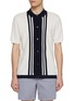 Main View - Click To Enlarge - ORLEBAR BROWN - Tiernan Lumina Cotton Waffle Knit Shirt