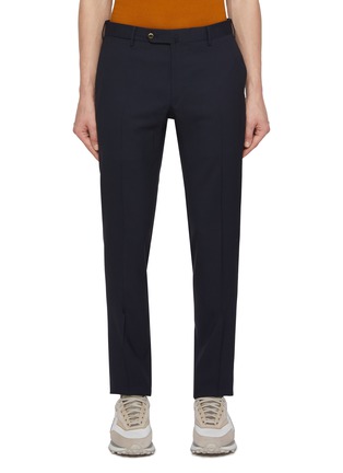 Main View - Click To Enlarge - PT TORINO - Garment Dyed Superlight Wool Pants