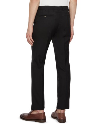 Back View - Click To Enlarge - PT TORINO - Garment Dyed Superlight Wool Pants