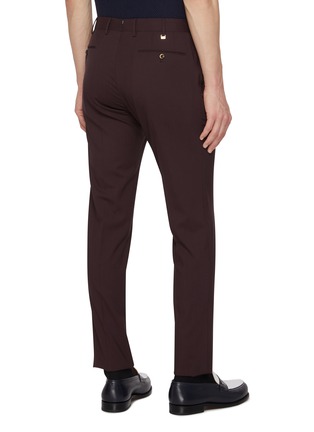 Back View - Click To Enlarge - PT TORINO - Garment Dyed Superlight Wool Pants