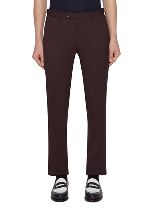 Main View - Click To Enlarge - PT TORINO - Garment Dyed Superlight Wool Pants