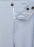 - PT TORINO - Striped Cotton Bermuda Shorts