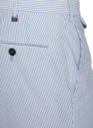  - PT TORINO - Striped Cotton Bermuda Shorts