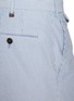  - PT TORINO - Striped Cotton Bermuda Shorts