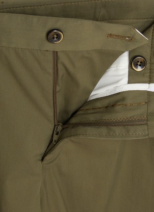  - PT TORINO - Techno Stretch Bermuda Cotton Shorts