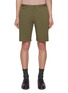 Main View - Click To Enlarge - PT TORINO - Techno Stretch Bermuda Cotton Shorts