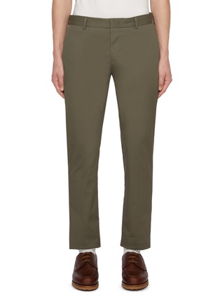 Main View - Click To Enlarge - PT TORINO - Techno Stretch Twill Tapered Cotton Pants