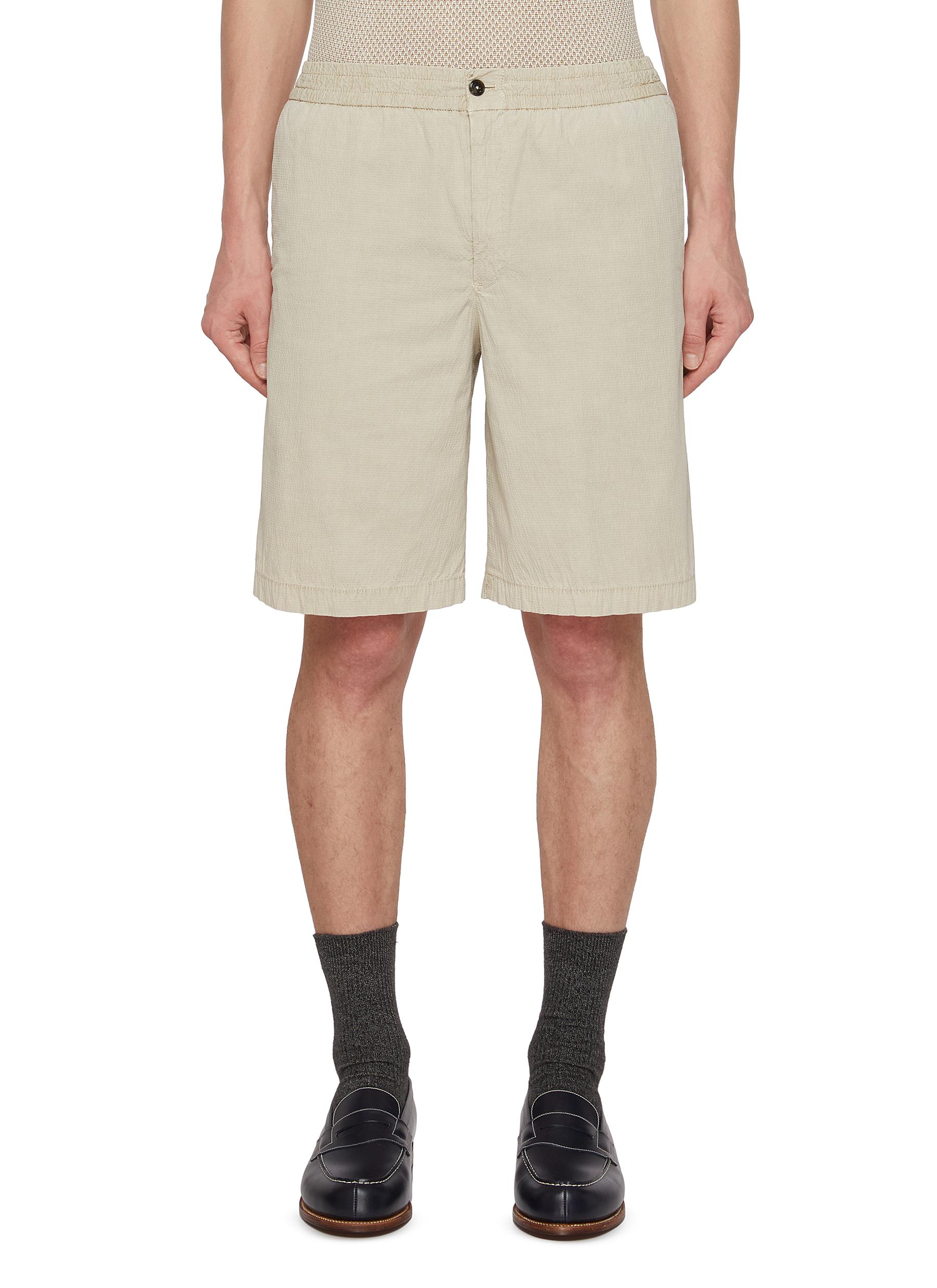 【AAKE】AMPLE BERMUDA PT PT TORINO | Elasticated Cotton Bermuda Shorts | Men | Lane