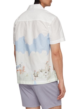 Back View - Click To Enlarge - MAISON LABICHE - Morney Cotton Shirt