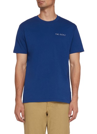 Main View - Click To Enlarge - MAISON LABICHE - Popincourt The GOAT Cotton T-shirt