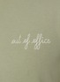  - MAISON LABICHE - Out Of Office Poitou Cotton T-Shirt