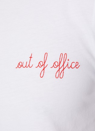  - MAISON LABICHE - Out Of Office Poitou Cotton T-Shirt