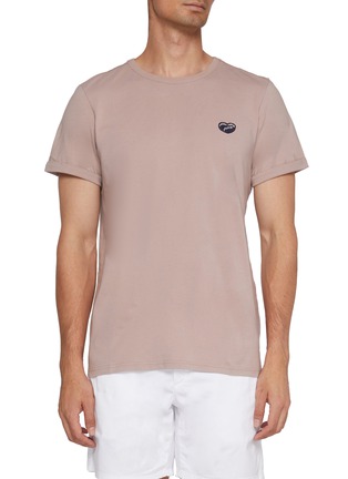 Main View - Click To Enlarge - MAISON LABICHE - Le Poitou Patch Cotton T-shirt
