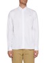 Main View - Click To Enlarge - MAISON LABICHE - La Malesherbes Amour Embroidered Cotton Shirt