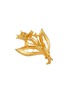 Figure View - Click To Enlarge - LANE CRAWFORD VINTAGE ACCESSORIES - 1980's Joan Rivers Gold-Toned Enamel Diamante Brooch