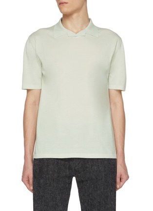 Main View - Click To Enlarge - THE ROW - Mauro Wool Polo Shirt