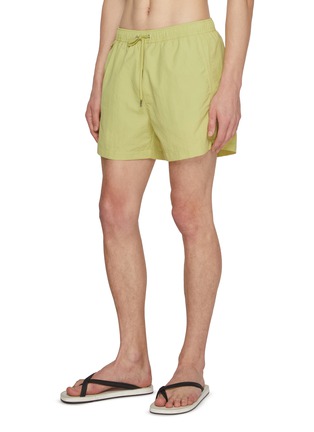 Figure View - Click To Enlarge - CDLP - Elasticated Drawstring Waistband Swim Trunks