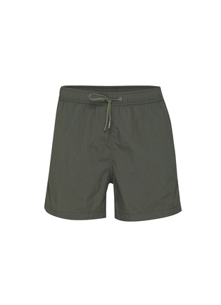 Main View - Click To Enlarge - CDLP - Elasticated Drawstring Waistband Swim Trunks