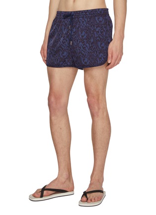 Figure View - Click To Enlarge - CDLP - Elasticated Drawstring Waistband Swim Trunks