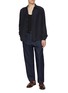 Figure View - Click To Enlarge - BARENA - Maridola Tentor Garment Dye Silk Shirt