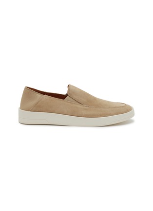 Main View - Click To Enlarge - FRESCOBOL CARIOCA - Telo Suede Loafers