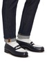 Figure View - Click To Enlarge - J.M. WESTON - 180 Leather Penny Loafers