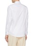 Back View - Click To Enlarge - ETON  - Geometric Cutaway Collar Slim Cotton Shirt