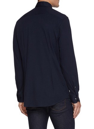 Back View - Click To Enlarge - ETON  - Cutaway Collar Four Way Stretch Shirt