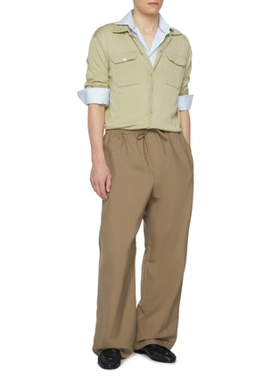 Figure View - Click To Enlarge - ETON  - Cutaway Collar Slim Shirt