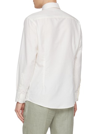 Back View - Click To Enlarge - ETON  - Cutaway Collar Slim Shirt