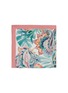Main View - Click To Enlarge - ETON  - Floral Print Silk Pocket Square