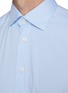  - ETON  - Cutaway Collar Slim Cotton Linen Silk Shirt