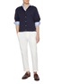 Figure View - Click To Enlarge - ETON  - Cutaway Collar Slim Cotton Shirt