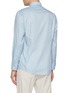 Back View - Click To Enlarge - ETON  - Geometric Cutaway Collar Slim Cotton Shirt
