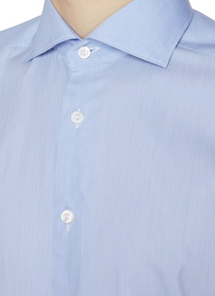  - ETON  - Cutaway Collar Slim Cotton Silk Shirt