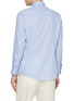 Back View - Click To Enlarge - ETON  - Cutaway Collar Slim Cotton Silk Shirt