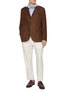 Figure View - Click To Enlarge - ETON  - Cutaway Collar Slim Cotton Silk Shirt