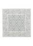 Figure View - Click To Enlarge - ETON  - Oxford Weave Print Silk Pocket Square